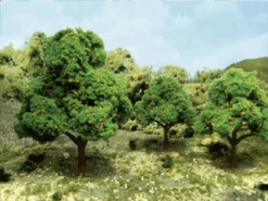 JTT 92141 - Super Scenic Trees: Orange Trees 2.5 - 3.5" - 6pcs - Multi Scale