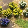 JTT 95643 - Flower Bushes: Cool Color 48/pk - Multi Scale -Woodland Scenics Sale 0595643 2T 17891.1680929708
