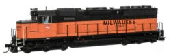 Walthers Proto 920-41152 - EMD SD45 W/ DCC & Sound Milwaukee Road (MILW) 9 - HO Scale