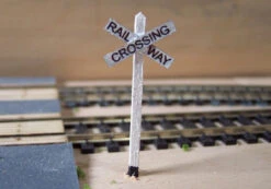 Osborn Models 1009 - Transition Crossbucks - HO