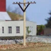 Osborn Models 3068 - Telephone Poles (12) - N Scale -Woodland Scenics Sale 3068 Telehone Poles 82613.1645223661