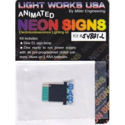 Miller Engineering 54821L - Animated Signs -BAR- Vertical Left N/HO