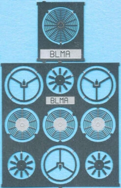 BLMA #66 - Modern EMD Fan Package - N Scale