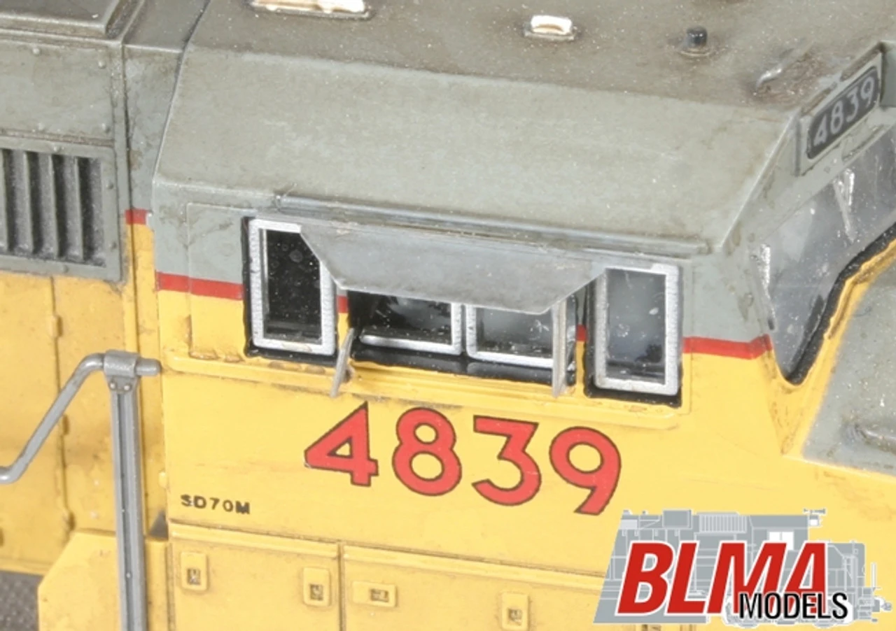 BLMA #74 Angled Cab Sunshades (4 Pair) - N Scale 3 BLMA #74 Angled Cab Sunshades (4 Pair) - N Scale