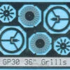 BLMA #87 - 36" Fan Grill W/ Center Plate - N Scale 2 BLMA #87 - 36" Fan Grill W/ Center Plate - N Scale -Woodland Scenics Sale 87a 63100.1671410877
