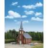 Walthers Cornerstone 933-3496 - Brick Church Kit - HO Scale -Woodland Scenics Sale 933 3496 69216.1645224508
