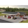 Walthers Cornerstone 933-3537 - Modern Gas Station Kit - HO Scale -Woodland Scenics Sale 933 3537 26374.1645224511