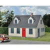 Walthers Cornerstone 933-3776 - Cape Cod House Kit - HO Scale -Woodland Scenics Sale 933 3776 20778.1645224521