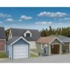Walthers Cornerstone 933-3796 - Single-Car Garage 2/ - HO Scale -Woodland Scenics Sale 933 3796 11202.1645224524