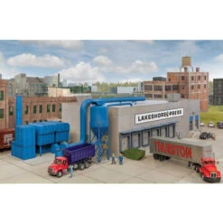 Walthers Cornerstone 933-4079 - Printing Plant Modern Kit - HO Scale