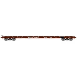 Athearn RTR 97084 - 60' Flat Car Southern (SOU) 152123 - HO Scale