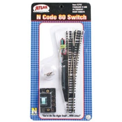 Atlas 2705 - Standard #6 Right Switch Remote Code 80 - N Scale