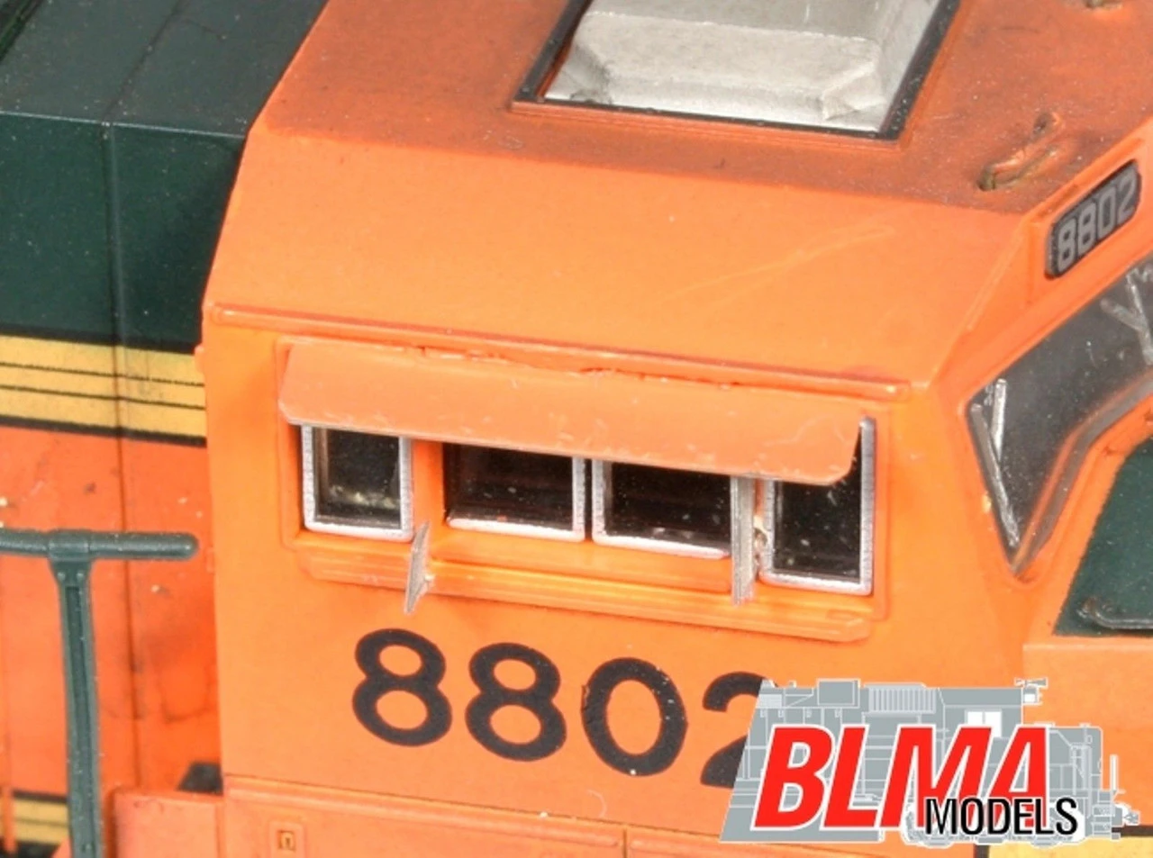 BLMA #16 - Modern EMD Cab Sunshades (4 Pc) - N Scale 3 BLMA #16 - Modern EMD Cab Sunshades (4 Pc) - N Scale