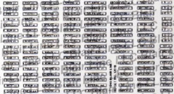Blair Line 009 - Street Signs - N Scale