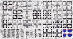 Blair Line 048 - East State Highway Route Markers - N Scale