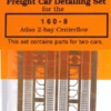Gold Medal Models 160-08 - Atlas Two-Bay Centerflow Hopper Detail Set - N Scale