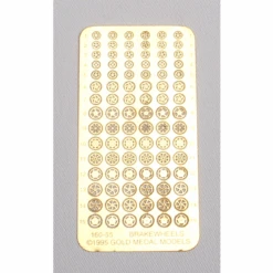 Gold Medal Models 160-55 - Assorted Brakewheels (90 Brakewheels In 15 Different Styles)