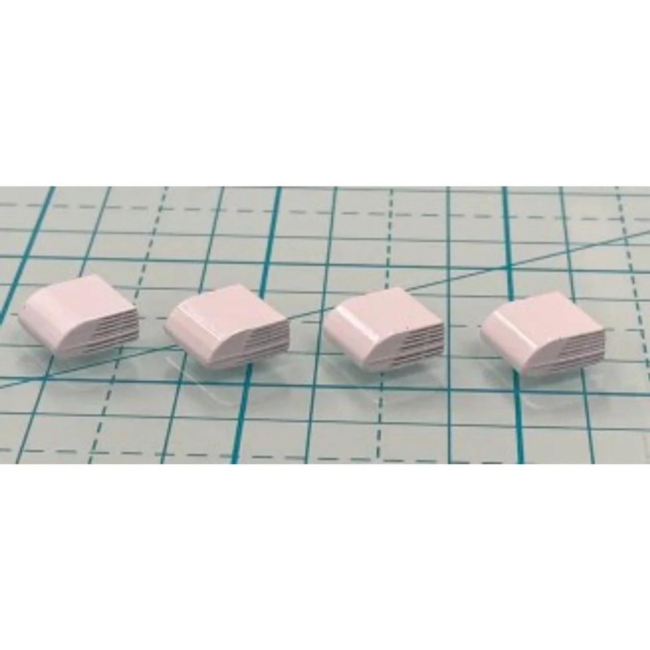 MACRail 837 - RV A/C (Sleek - 4 Pack) - HO Scale 3 MACRail 837 - RV A/C (Sleek - 4 Pack) - HO Scale