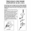 Micro-Trains 00102301 - True-Scale Long Shank (Black)(1301) 2 Pair 1 Micro-Trains 00102301 - True-Scale Long Shank (Black)(1301) 2 Pair -Woodland Scenics Sale MTL00102301 68834.1645223561