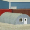 Rix Products 628-0410 - Quonset Hut - HO Scale -Woodland Scenics Sale N Scale Rix Products Quonset Hut 121290548787 18320.1645223885