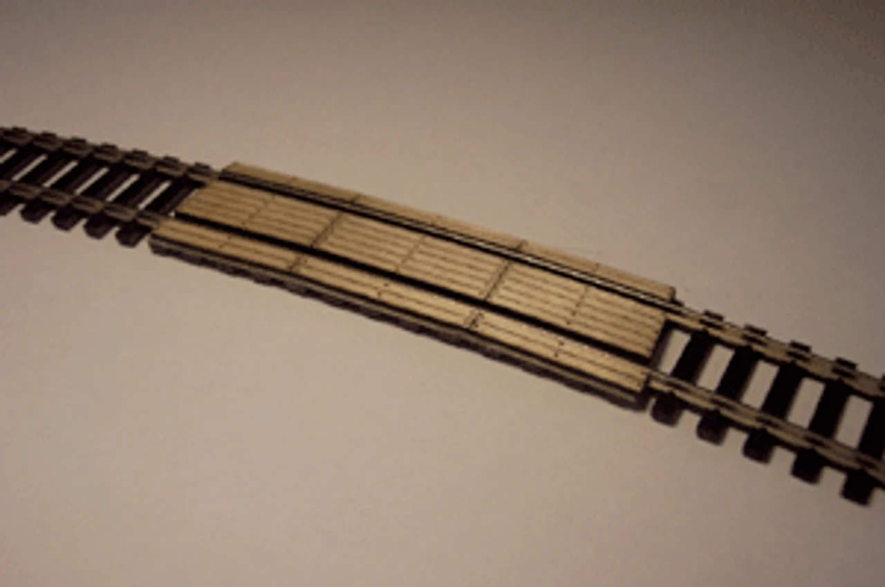 Osborn Models 1049 - 22" Radius Level Crossing Boards - HO Scale 3 Osborn Models 1049 - 22" Radius Level Crossing Boards - HO Scale