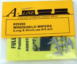 A-Line 29200 - Windshield Wiper (Long And Short) - HO Scale