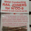 PECO SL-310 - Metal Conducting Rail Joiners For Code 55/80 - N Scale -Woodland Scenics Sale Peco SL 310 Metal Conducting Rail joiners for NOO 9 121349490765 54929.1645223735