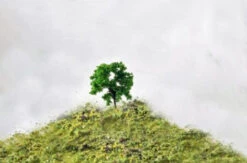 Rock Island Hobby 024100 - 6 Deciduous Trees With Bendable Branches - Multi Scale