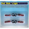 Rock Island Hobby 5101 - Peel Stick N Light - 4 Peices - LED - Multi Scale -Woodland Scenics Sale RIH5101 44408.1645223874