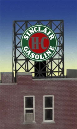 Miller Engineering 338980 - Animated Billboard - Sinclair Gasoline - N & Z