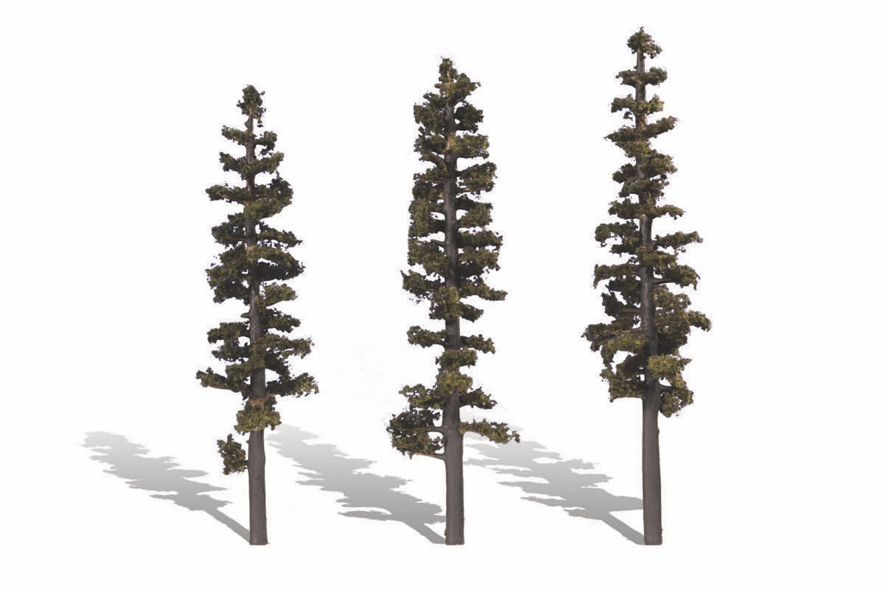 Woodland Scenics Woodland Classics #3563 - Standing Timber 7" To 8" - 3/pkg 3 Woodland Scenics Woodland Classics #3563 - Standing Timber 7" To 8" - 3/pkg
