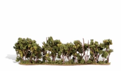 Woodland Scenics Woodland Classics #3581 - Hedgerow 1" X 2-3/8" X 7-3/4"