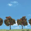 Woodland Scenics Woodland Classics #3591 - Apple Tree 2" To 3" - 4/pkg -Woodland Scenics Sale TR3591 PHOTO HR 34007.1645224815
