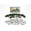 Woodland Scenics 1112 - 3"-7"Med Green Decid Trees 6/Kt -Woodland Scenics Sale WOO1112 05397.1645224659