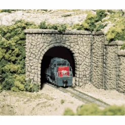 Woodland Scenics 1255 - Random Stone Single Tunnel Portal - HO Scale