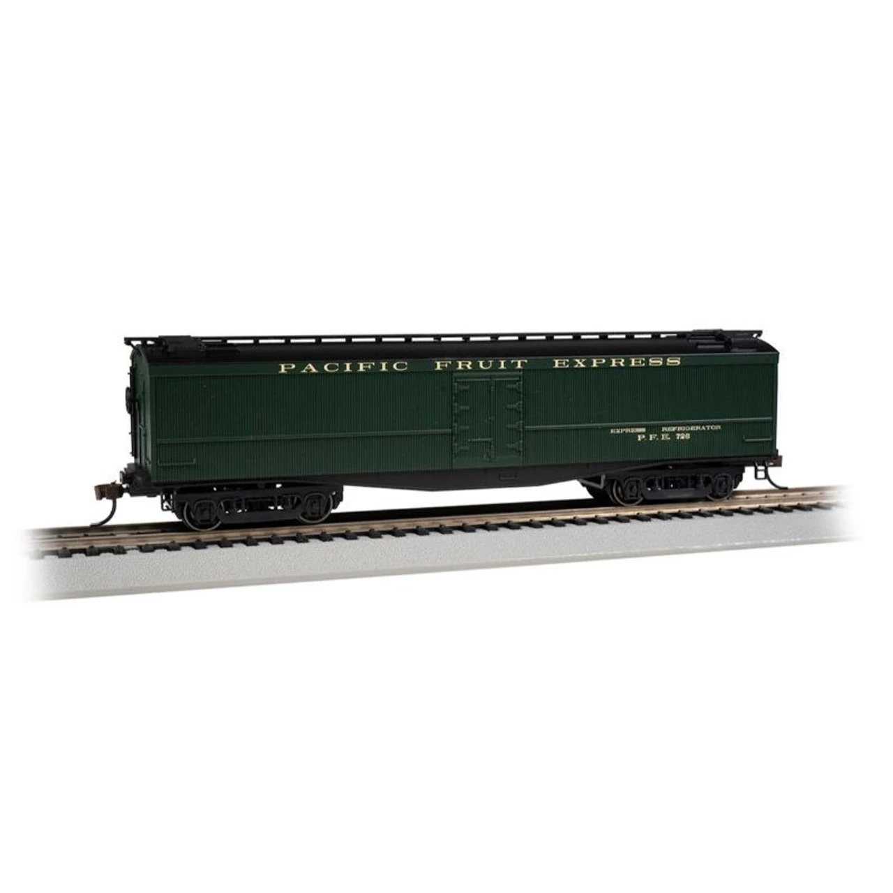Bachmann 75703 - 50' Express Reefer Pacific Fruit Express (PFE) 726 - HO Scale 3 Bachmann 75703 - 50' Express Reefer Pacific Fruit Express (PFE) 726 - HO Scale