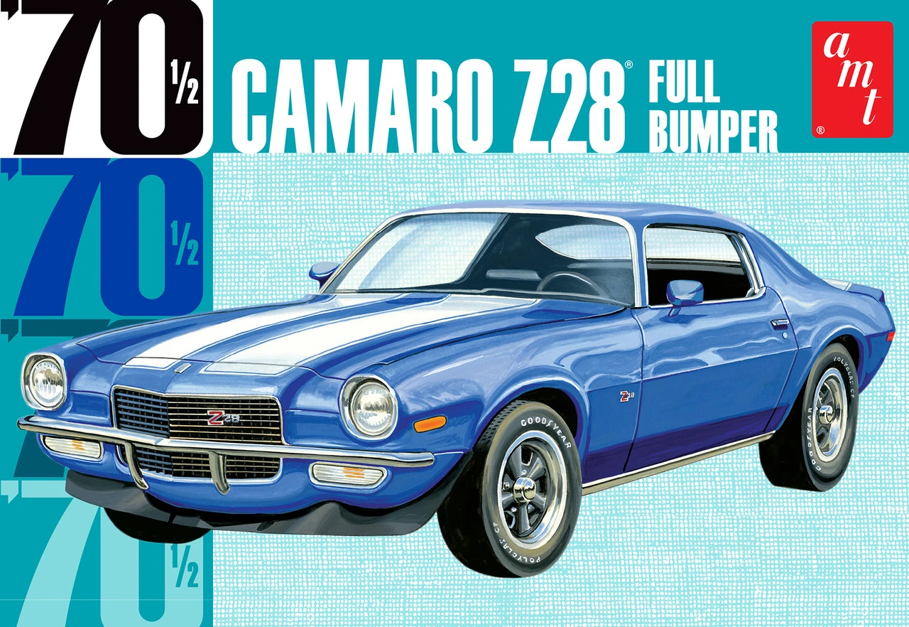 AMT 1155 - 1970 Camaro Z28 "Full Bumper" - 1:25 Scale Kit 3 AMT 1155 - 1970 Camaro Z28 "Full Bumper" - 1:25 Scale Kit