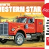 AMT 1160 - White Western Star Semi Tractor (Coca Cola) - 1:25 Scale Kit -Woodland Scenics Sale amt1160 93009.1683432743