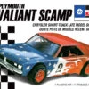 AMT 1171 - Plymouth Valiant Scamp Kit Car - 1:25 Scale Kit -Woodland Scenics Sale amt1171 04016.1683432755