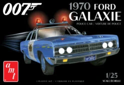 AMT 1172 - 1970 Ford Galaxie Police Car (James Bond) - 1:25 Scale Kit