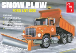 AMT 1178 - Ford LNT-8000 Snow Plow - 1:25 Scale Kit