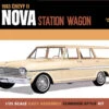 AMT 1202 - 1963 Chevy II Nova Station Wagon "Craftsman Plus Series" - 1:25 Scale Kit