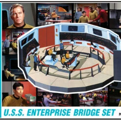 AMT 1270 - Star Trek USS Enterprise Bridge - 1:32 Scale Kit