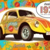 AMT 1284 - Volkswagen Superbug 1971 Uniy Graphics (Coke) - 1:25 Scale Kit -Woodland Scenics Sale amt1284 45888.1683484508