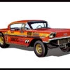 AMT 1301 - 1958 Chevy Impala Hardtop "Ala Impala" - 1:25 Scale Kit -Woodland Scenics Sale amt1301 23048.1683484574
