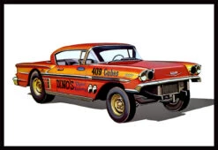 AMT 1301 - 1958 Chevy Impala Hardtop "Ala Impala" - 1:25 Scale Kit