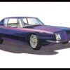 AMT 1312 - 1963 Studebaker Avanti - 1:25 Scale Kit