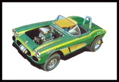 AMT 1318 - 1962 Chevy Corvette - 1:25 Scale Kit