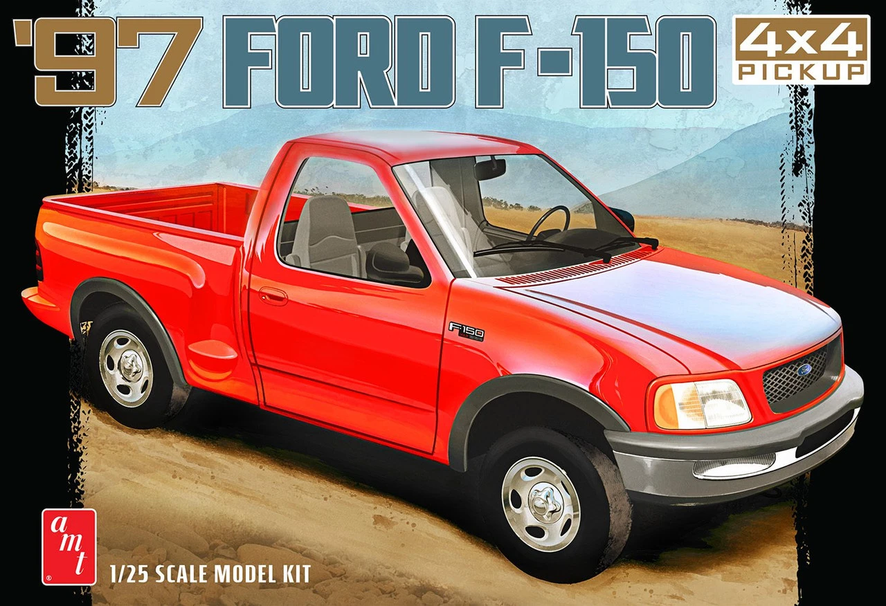 AMT 1367 - 1997 Ford F-150 4x4 Pickup - 1:25 Scale Kit 2 AMT 1367 - 1997 Ford F-150 4x4 Pickup - 1:25 Scale Kit