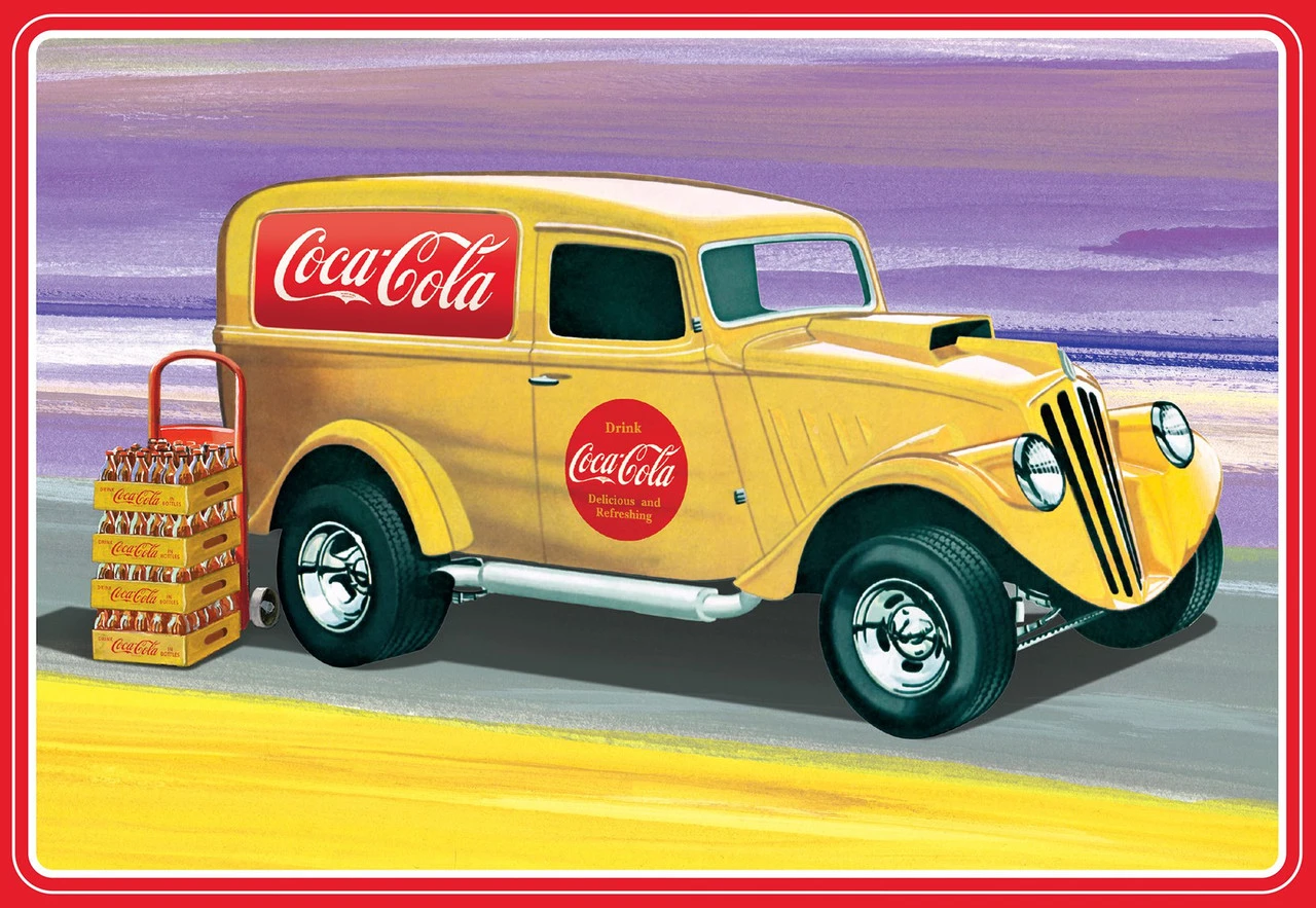 AMT 1406 - 1933 Willys Panel Coke - 1:25 Scale Kit 3 AMT 1406 - 1933 Willys Panel Coke - 1:25 Scale Kit